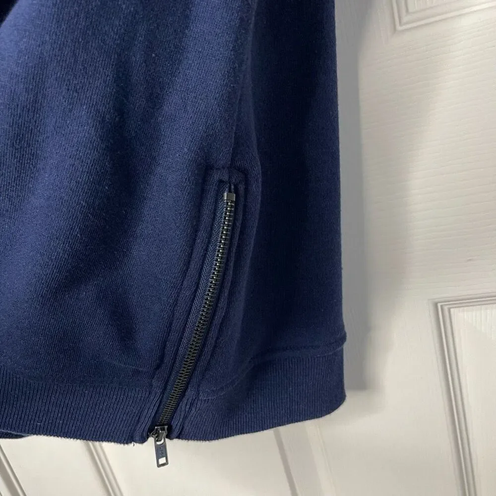 NWT Fabletics Elena Sweatshirt Dress (Navy Blue) - SS (0-2)
